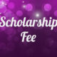 scholarship-fee